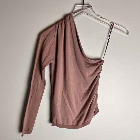 ZARA One Shoulder Knit Top – Like New - Picture 4 of 8